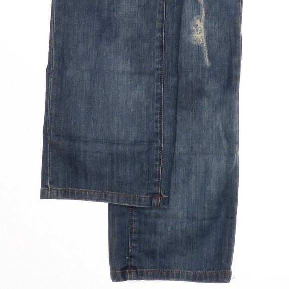 Converse Sheridan Skinny Jeans Size 32 Womens Low Waist Distress Measure 37x30.5 - Picture 4 of 13